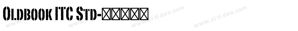 Oldbook ITC Std字体转换